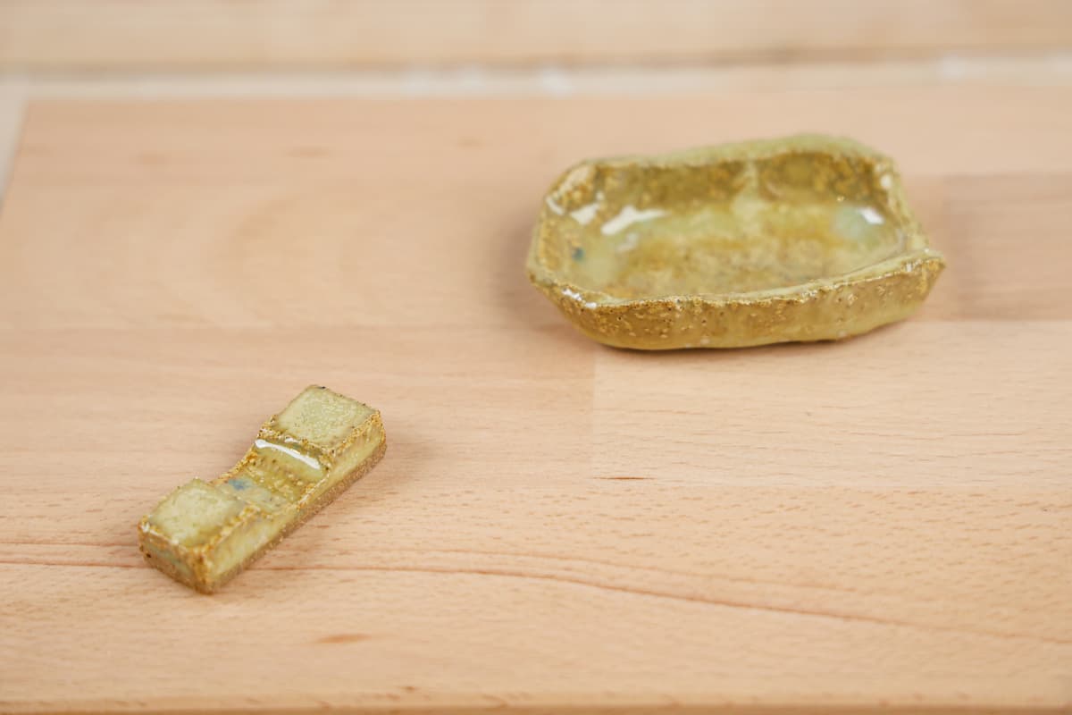 Soy bowl and stick rest